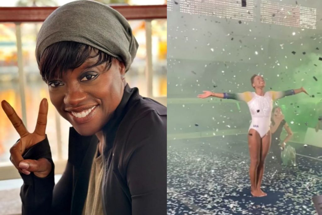 Viola Davis celebra ouro de Rebeca Andrade; Confira