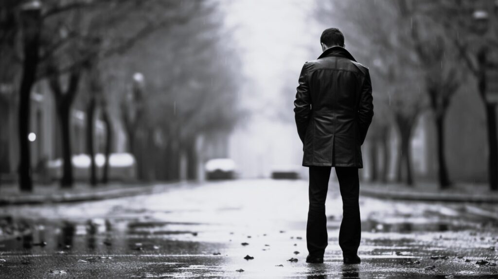 depressed-man-standing-middle-road pb