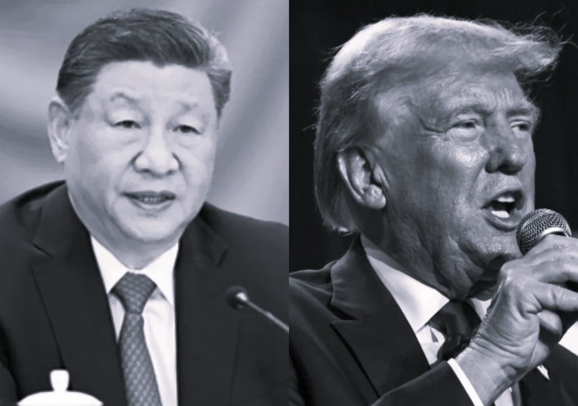 Xi Jinping e Donald Trump