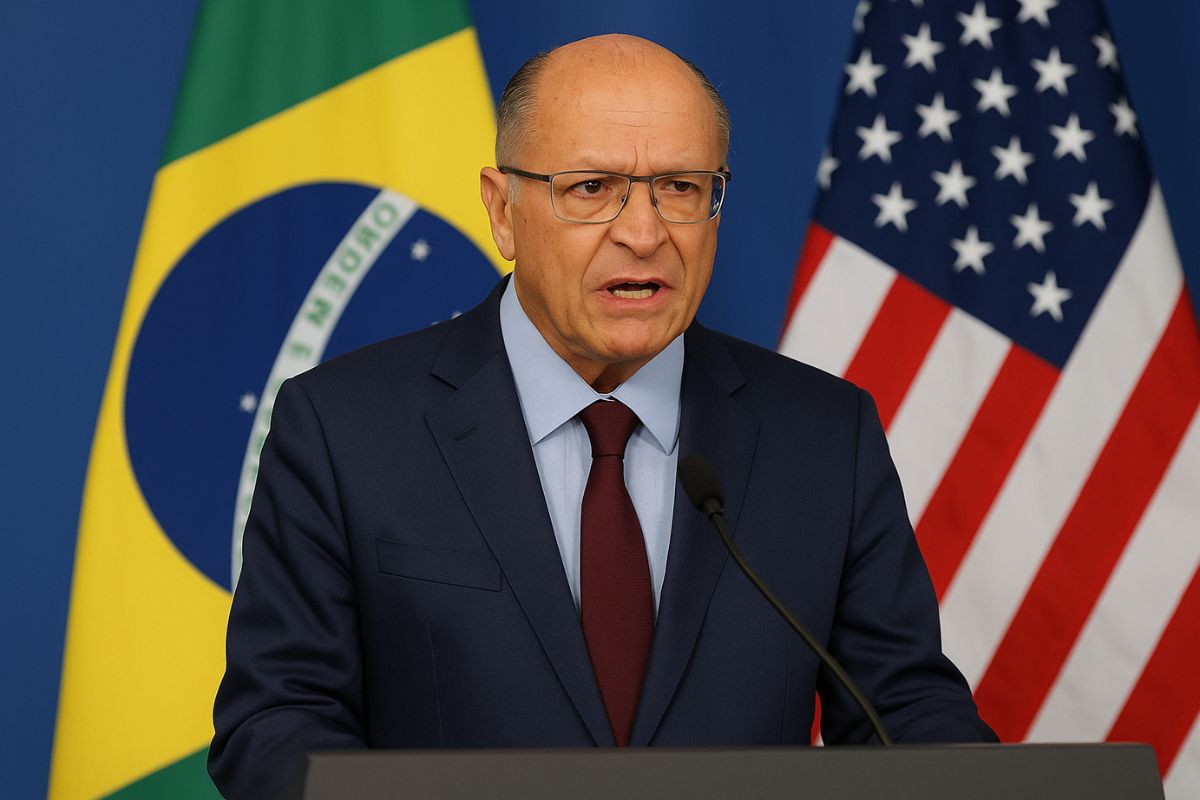 Geraldo Alckmin responsabiliza bolsonarismo pela tarifa de 50% dos EUA