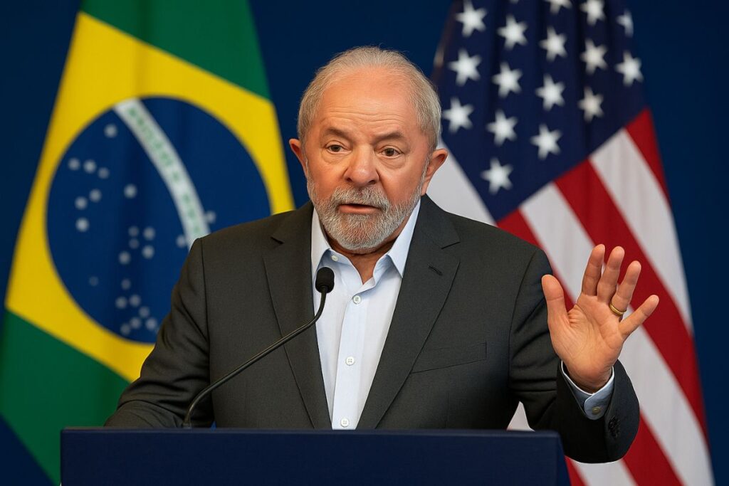 Lula cria regras para retaliar tarifas de Trump contra produtos brasileiros