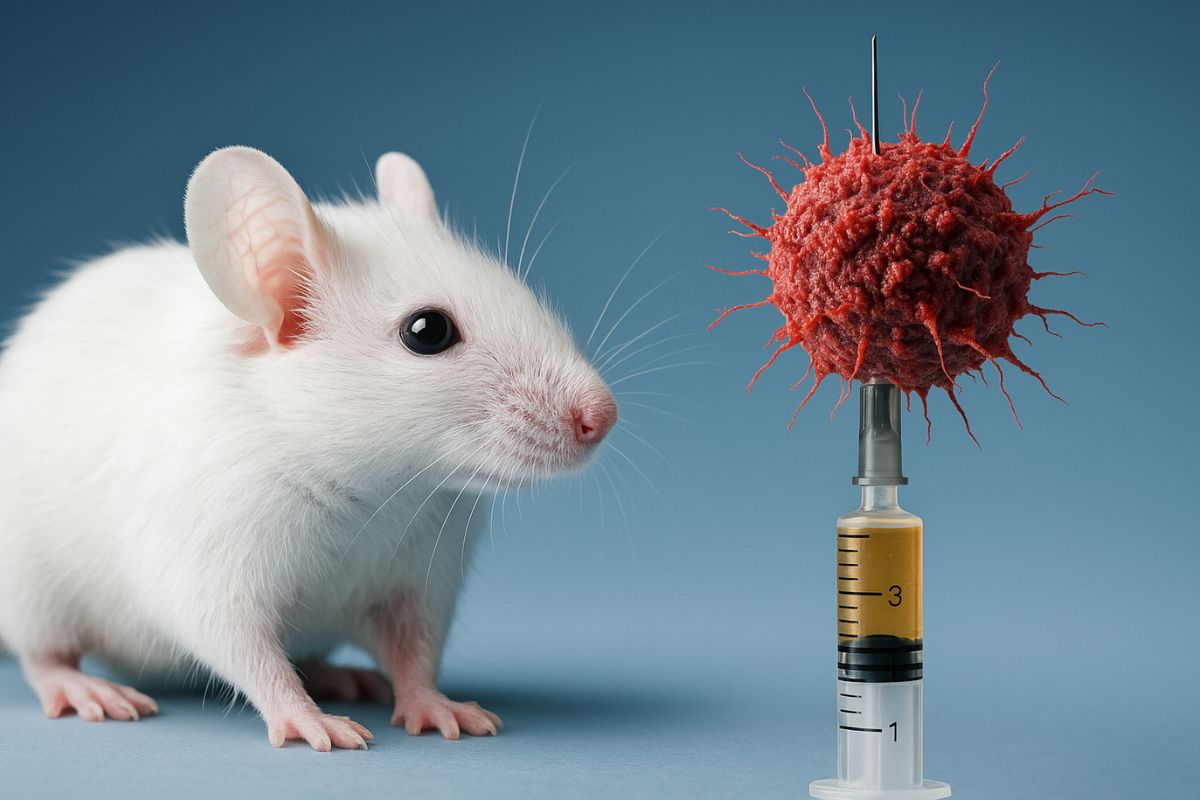 Vacina de mRNA elimina tumores em camundongos e abre caminho para imunoterapia universal